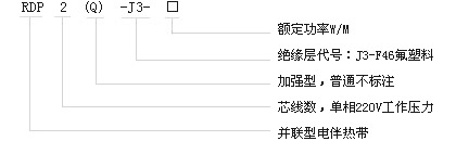 RDP2-J3并聯(lián)恒功率電伴熱帶電熱帶(圖1)